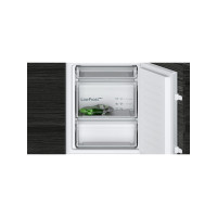 Réfrigérateur combiné intégrable congélateur bas 267L blanc Siemens KI86V5SF0