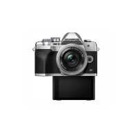 Appareil photo numérique hybride 20.3 Mpixels argent et noir + Pancake 14-42mm Silver Olympus EM-10 Mark IV