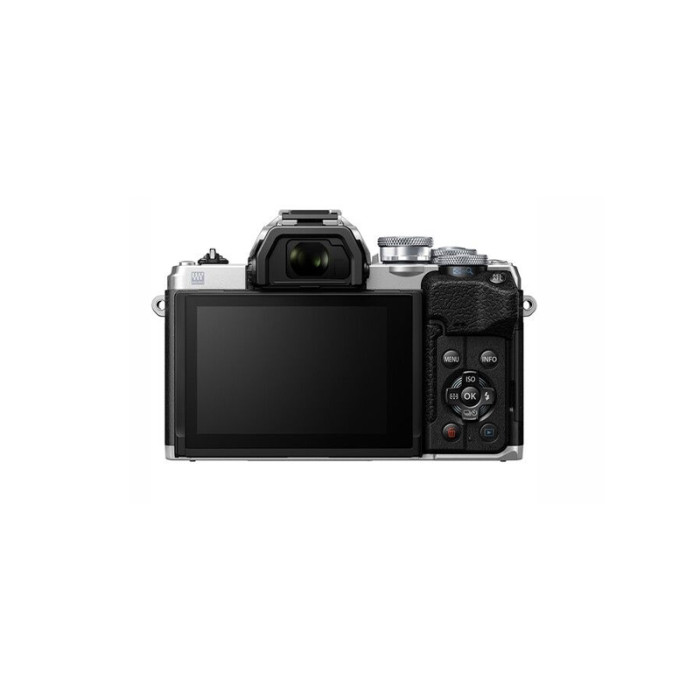 Appareil photo numérique hybride 20.3 Mpixels argent et noir + Pancake 14-42mm Silver Olympus EM-10 Mark IV