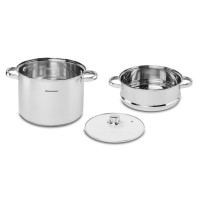Couscoussier inox tous feux (24cm/8L et 28cm/12L) Blaupunkt Collection MUNICH
