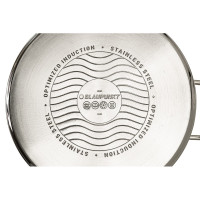Set 2 casseroles inox tous feux 16 et 20cm Blaupunkt Collection MUNICH