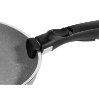 Set 3 poêles compatible induction 20, 24 et 28cm Blaupunkt Collection FRANCFORT