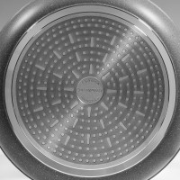Set 3 poêles compatible induction 20, 24 et 28cm Blaupunkt Collection FRANCFORT