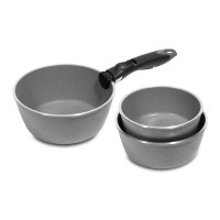 Set 3 casseroles compatible induction 16, 18 et 20cm Blaupunkt Collection FRANCFORT
