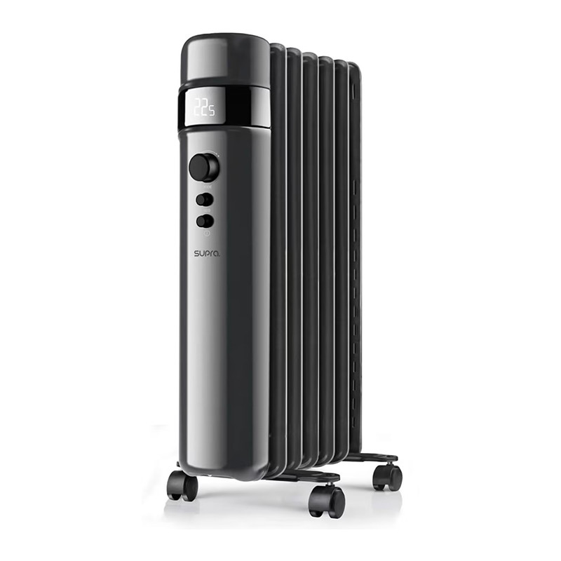 Radiateur électrique bain d'huile 1500w noir Supra Orea