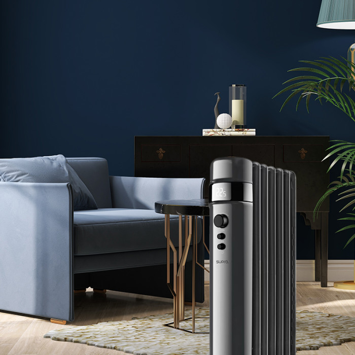 Radiateur électrique noir de luxe Oneiro 2000 W basse consommation