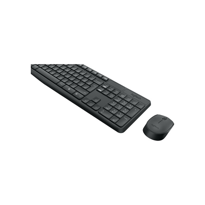 Clavier + souris sans fil QWERTY Logitech MK235