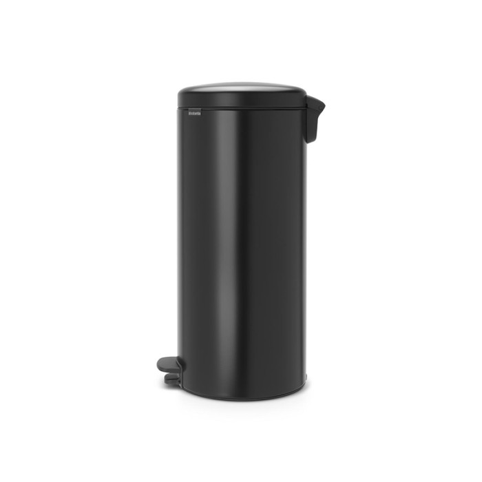 Poubelle cuisine 34L acier noir Brabantia 316203