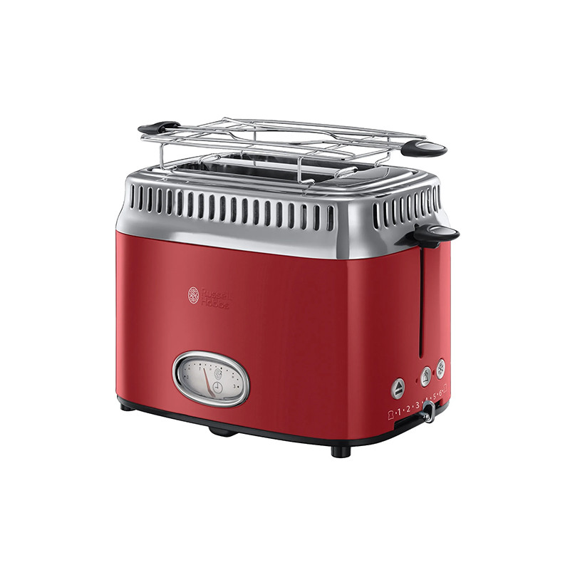Grille-pain 2 fentes rouge Russell Hobbs 21680-56