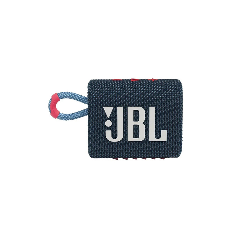 Enceinte Bluetooth portable JBL GO 3 bleu et rose