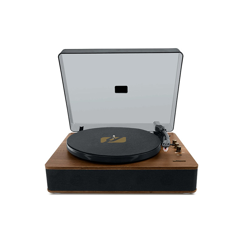 Tourne disque vinyle bois/noir Muse MT-106BT - ElectroPrivé