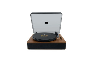 Tourne disque vinyle bois/noir Muse MT-106BT - ElectroPrivé