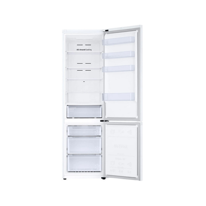 Réfrigérateur combiné 385L froid ventilé Samsung 59,5cm F, RB 3 ET 600 FWW