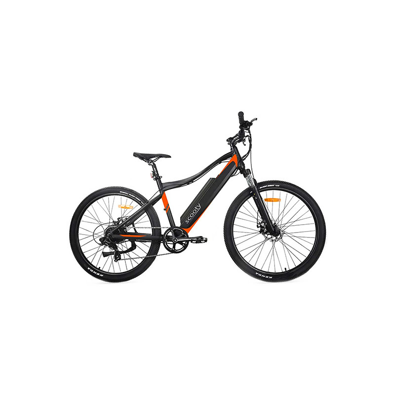 Vélo électrique Scooty orange/noir COUNTRY282022